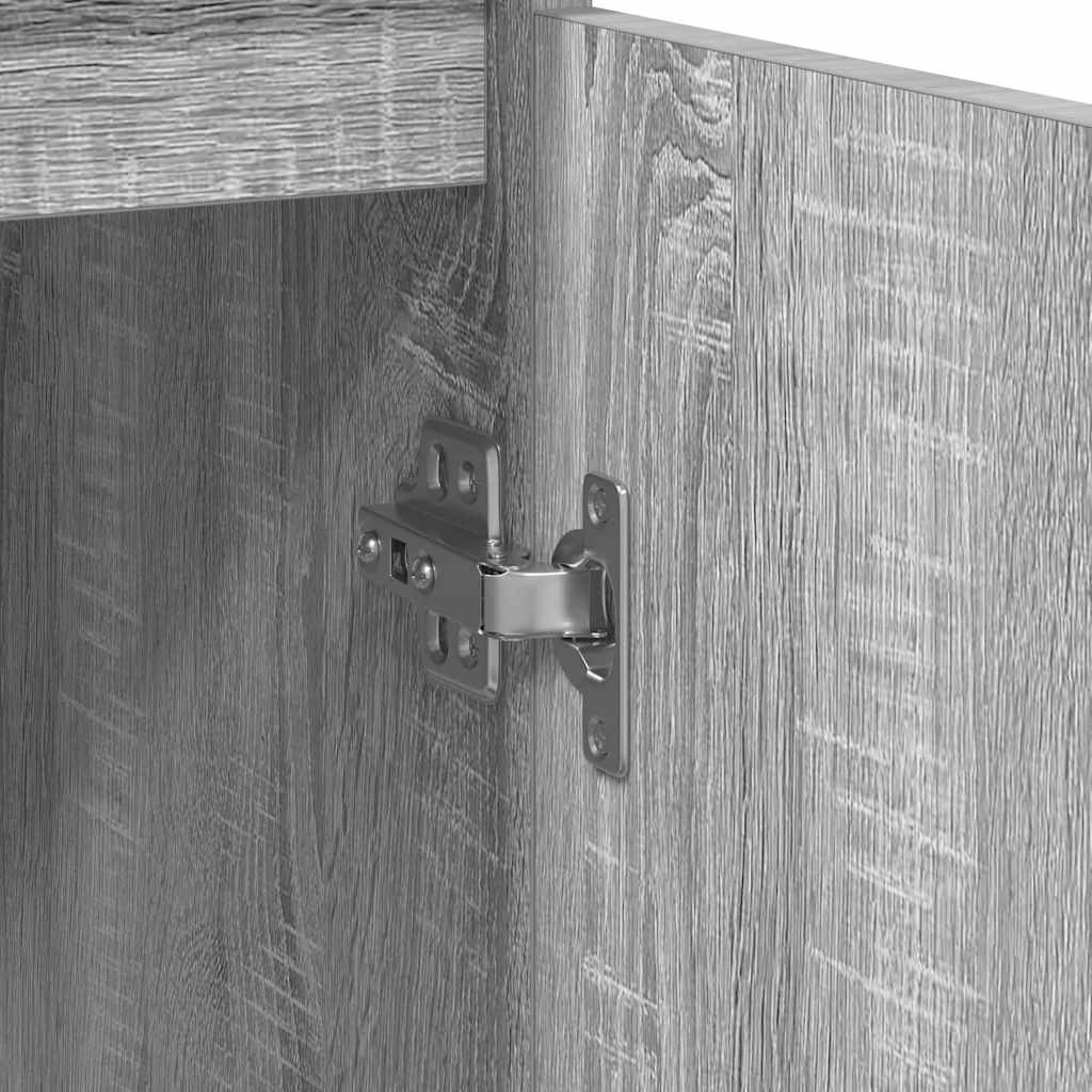 Credenza con Cassetto Grigio Sonoma 71x35x65 cm in Truciolato - homemem39