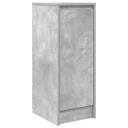 Credenza Grigio Cemento 29,5x34x76 cm in Legno Multistrato - homemem39