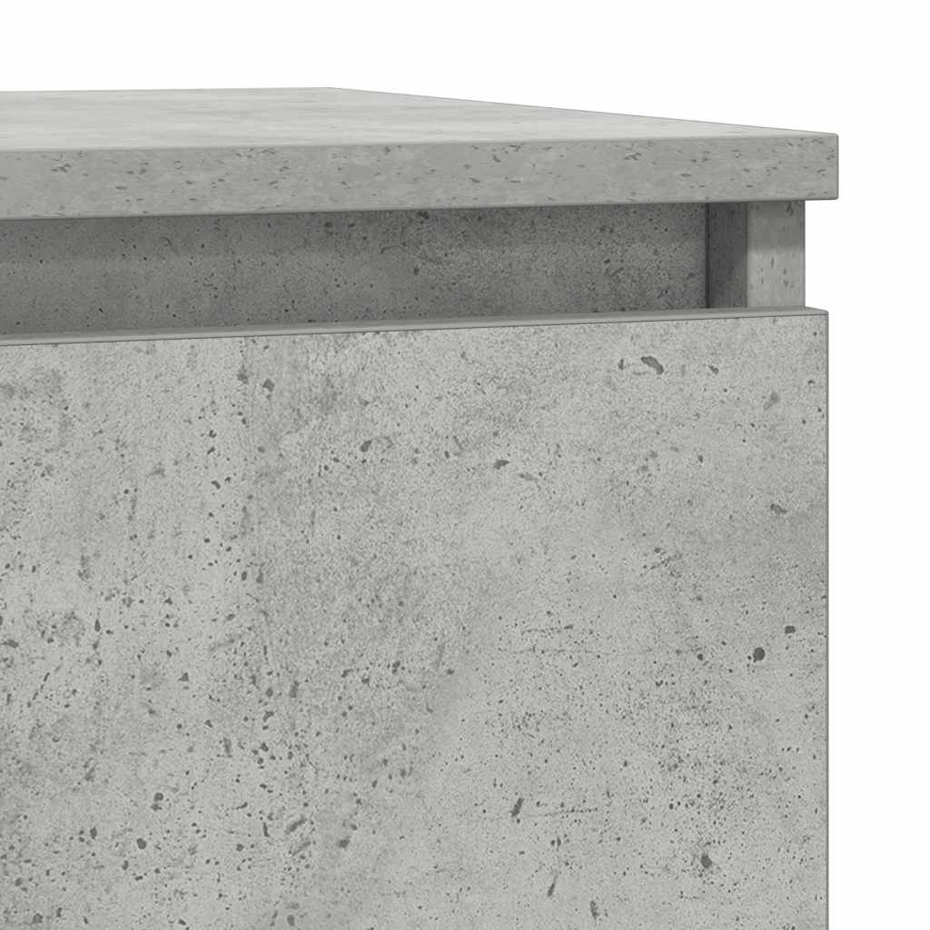 Credenza Grigio Cemento 29,5x34x76 cm in Legno Multistrato - homemem39