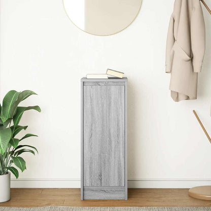 Credenza Grigio Sonoma 29,5x34x76 cm in Legno Multistrato - homemem39