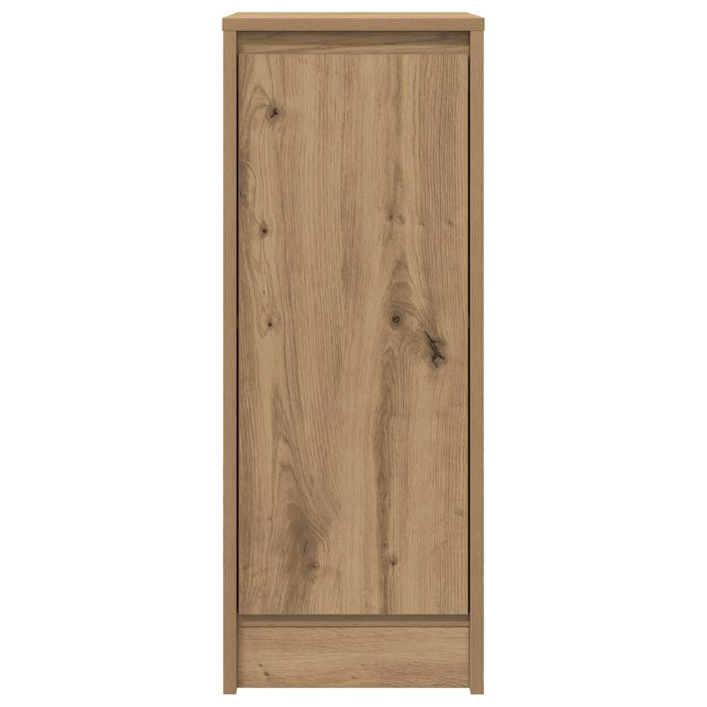 Credenza Rovere Artigianale 29,5x34x76 cm in Legno Multistrato