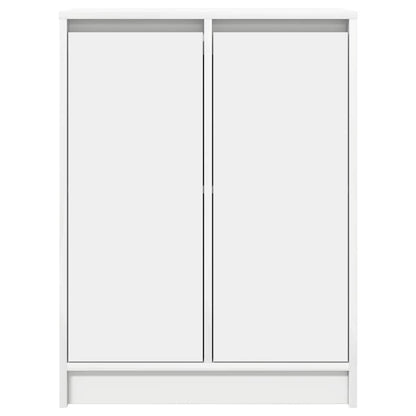 Credenza Bianca 57x34x76 cm in Legno Multistrato - homemem39