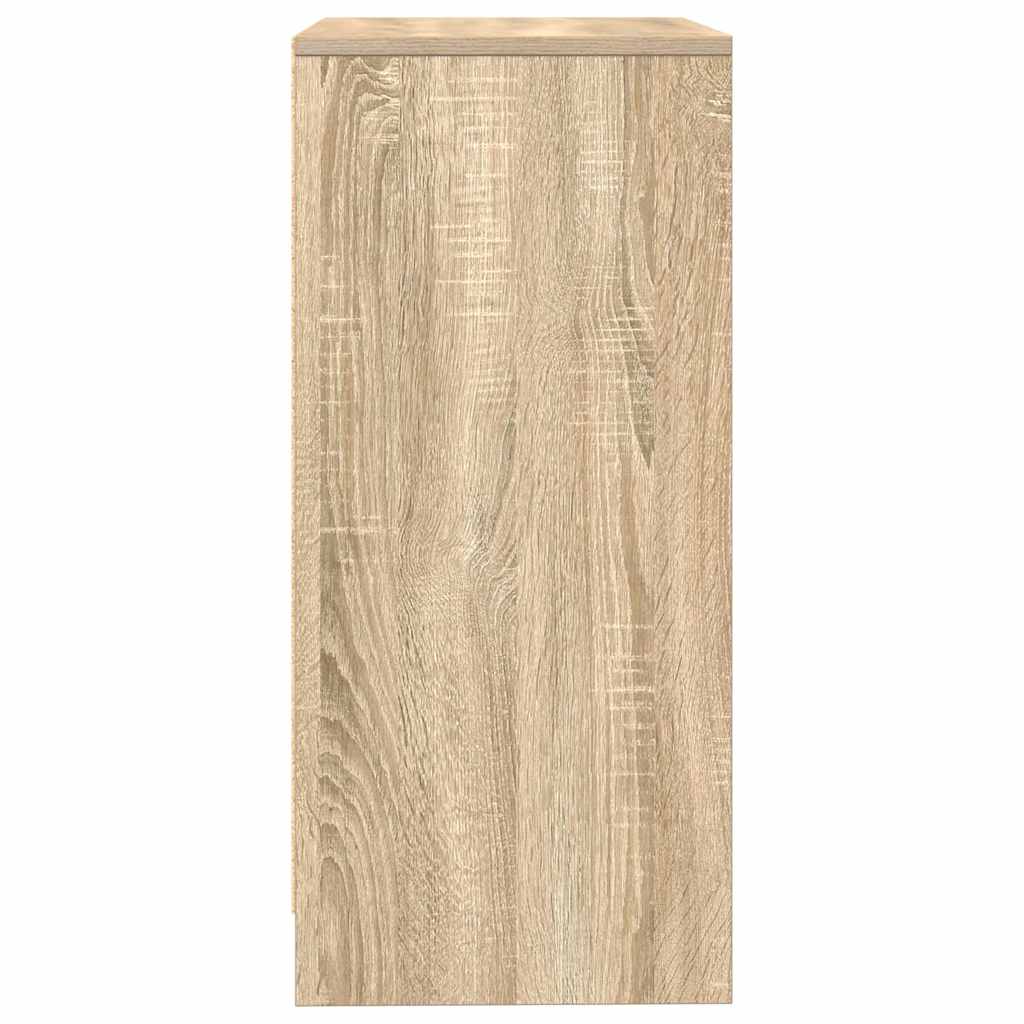 Credenza Rovere Sonoma 57x34x76 cm in Legno Multistrato - homemem39