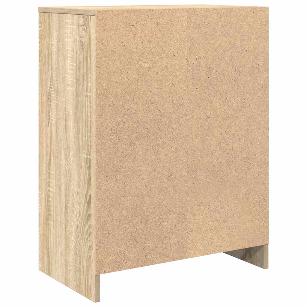 Credenza Rovere Sonoma 57x34x76 cm in Legno Multistrato - homemem39