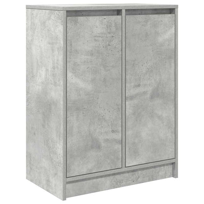 Credenza Grigio Cemento 57x34x76 cm in Legno Multistrato - homemem39