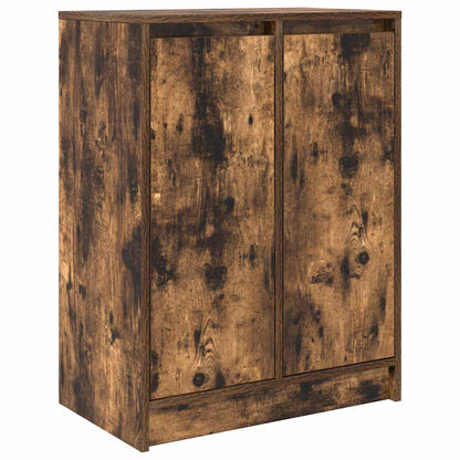 Credenza Rovere Fumo 57x34x76 cm in Legno Multistrato - homemem39