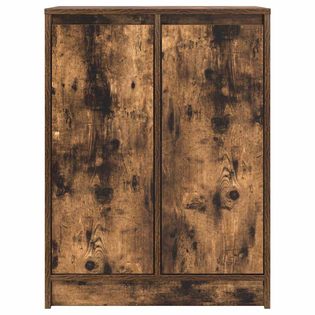 Credenza Rovere Fumo 57x34x76 cm in Legno Multistrato - homemem39