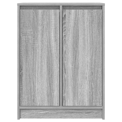 Credenza Grigio Sonoma 57x34x76 cm in Legno Multistrato - homemem39