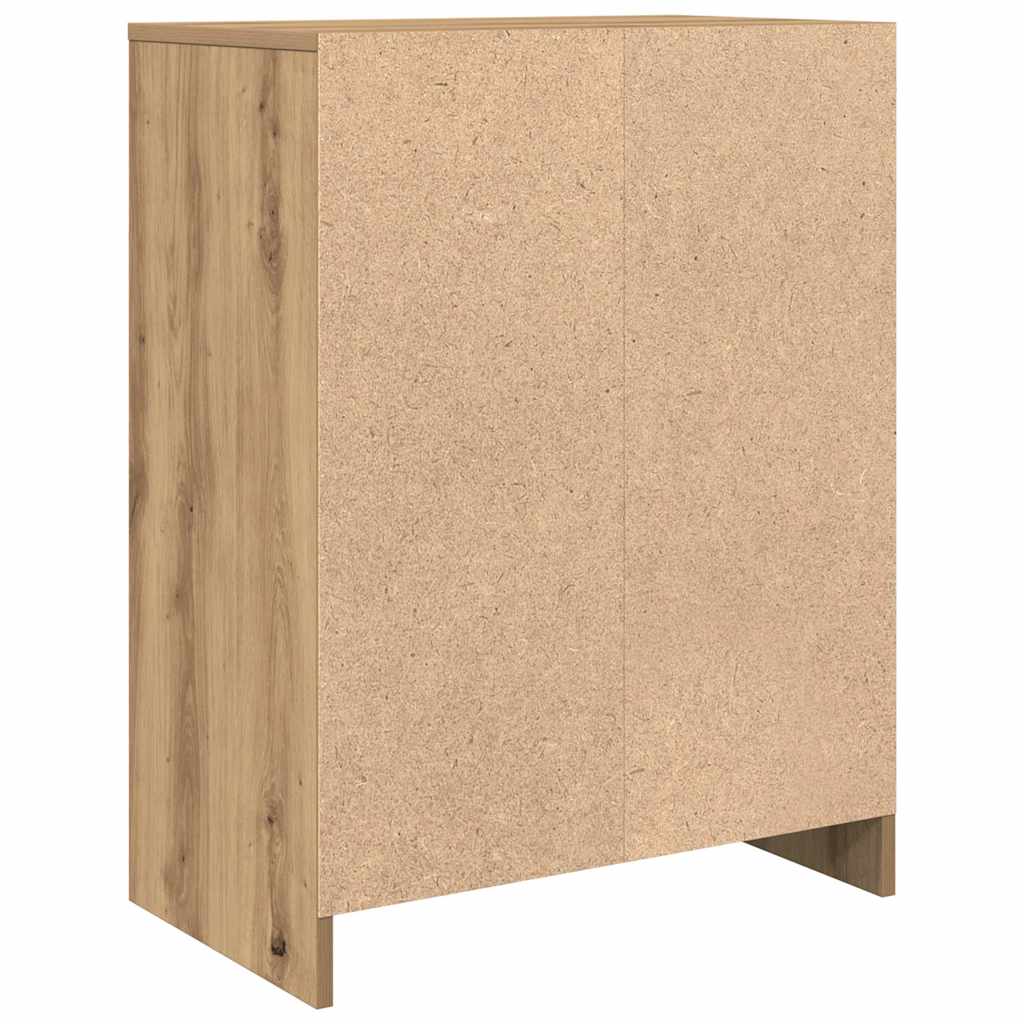 Credenza Rovere Artigianale 57x34x76 cm in Legno Multistrato - homemem39