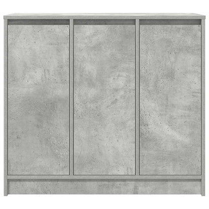 Credenza Grigio Cemento 85x34x76 cm in Legno Multistrato - homemem39
