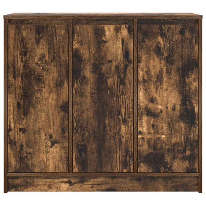Credenza Rovere Fumo 85x34x76 cm in Legno Multistrato - homemem39