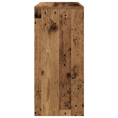 Credenza Legno Antico 85x34x76 cm in Legno Multistrato - homemem39