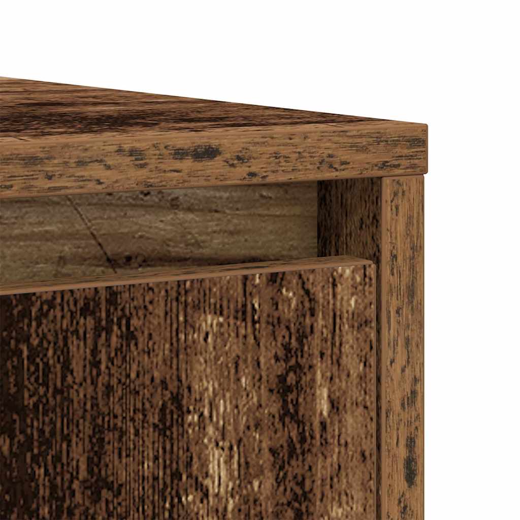 Credenza Legno Antico 85x34x76 cm in Legno Multistrato - homemem39