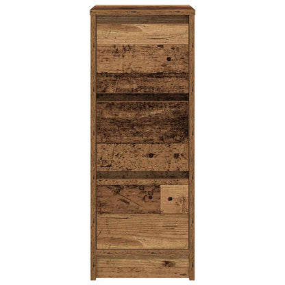 Credenza Legno Antico 29,5x34x76 cm in Legno Multistrato