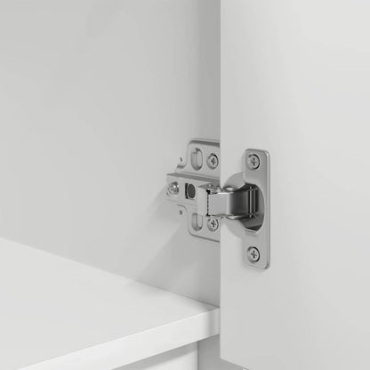 Armadio con Cassetto Bianco 55,5x34x119,5 cm Legno Multistrato - homemem39