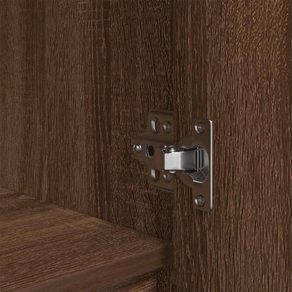 Armadio con Cassetto Rovere Marrone 55,5x34x119,5 cm Truciolato - homemem39