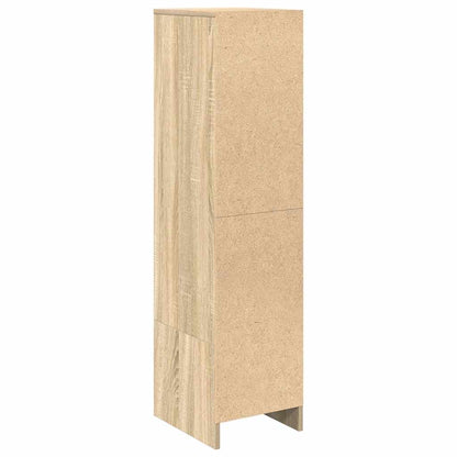 Credenza Rovere Sonoma 29,5x34x119,5 cm in Legno Multistrato - homemem39