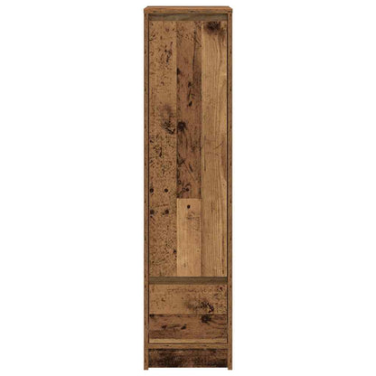 Credenza Legno Antico 29,5x34x119,5 cm in Truciolato - homemem39