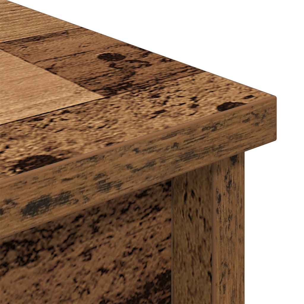 Credenza Legno Antico 37,5x35x180 cm in Truciolato