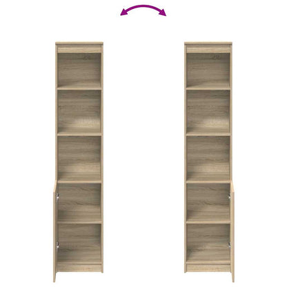 Credenza Rovere Sonoma 37,5x35x180 cm in Legno Multistrato - homemem39