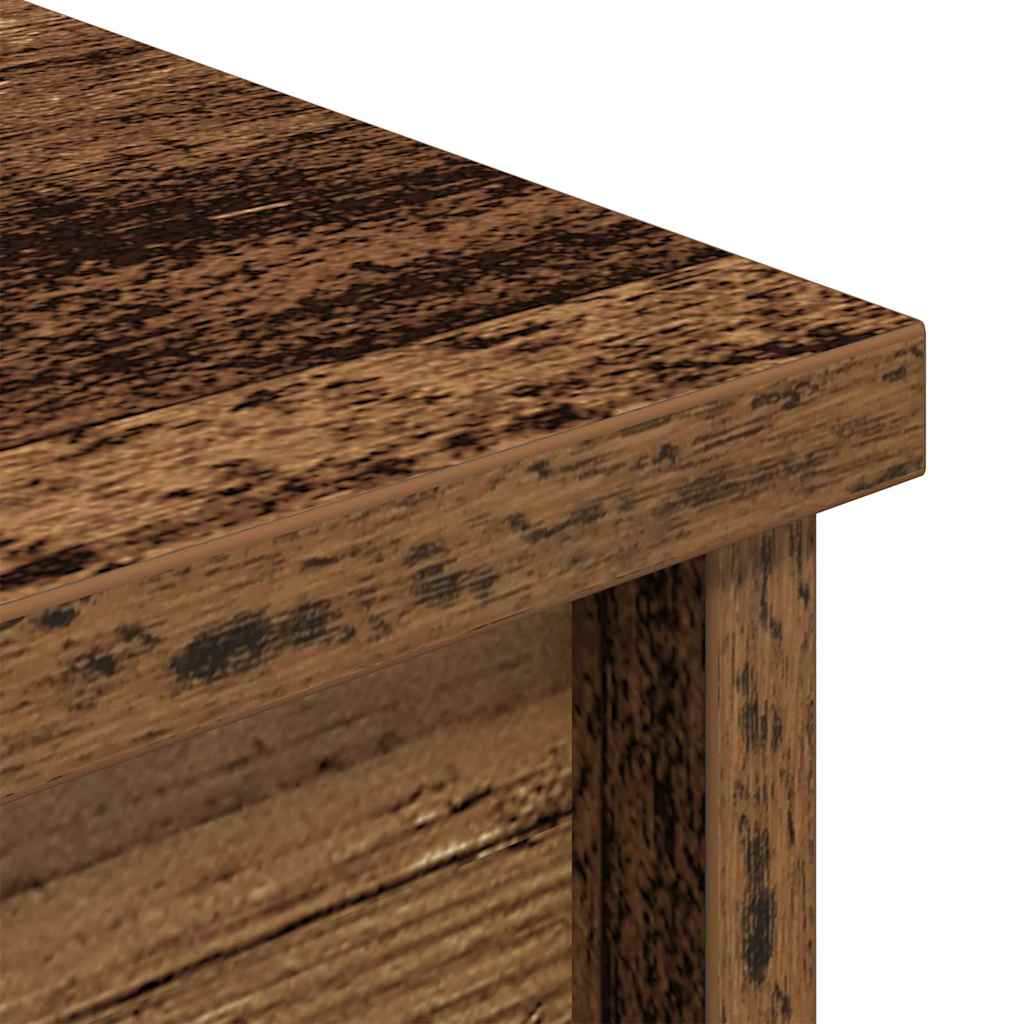 Credenza Legno Antico 37,5x35x180 cm in Truciolato - homemem39