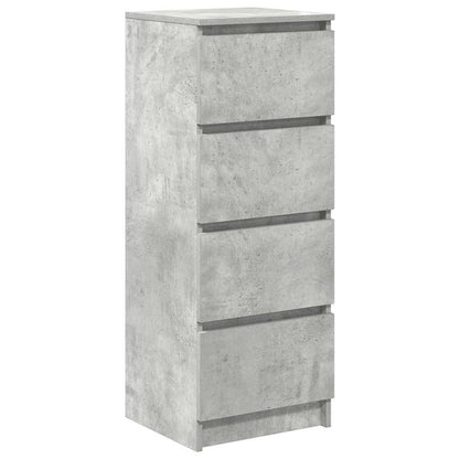 Credenza Grigio Cemento 37,5x35x99 cm in Legno Multistrato - homemem39