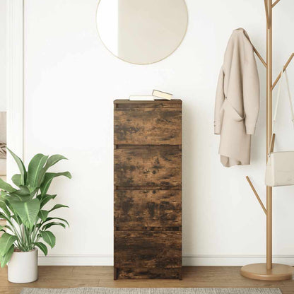 Credenza Rovere Fumo 37,5x35x99 cm in Legno Multistrato - homemem39