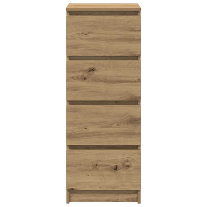Credenza Rovere Artigianale 37,5x35x99 cm in Legno Multistrato - homemem39