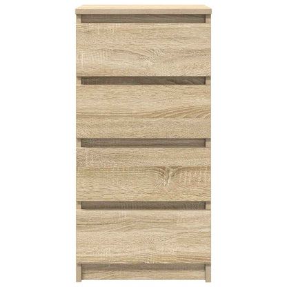 Credenza Rovere Sonoma 37,5x35x76 cm in Legno Multistrato - homemem39