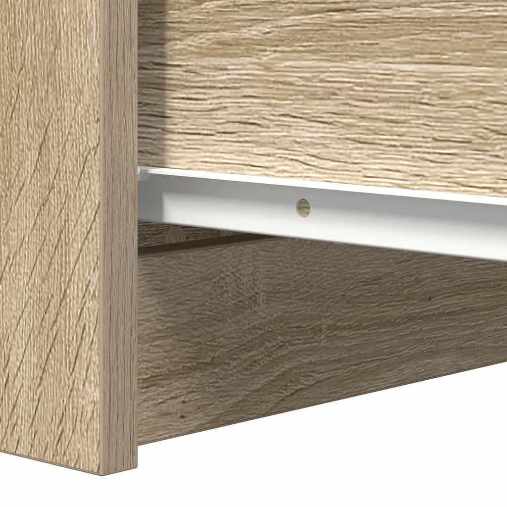 Credenza Rovere Sonoma 37,5x35x76 cm in Legno Multistrato - homemem39