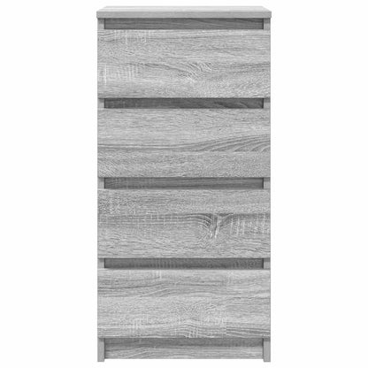 Credenza Grigio Sonoma 37,5x35x76 cm in Legno Multistrato - homemem39