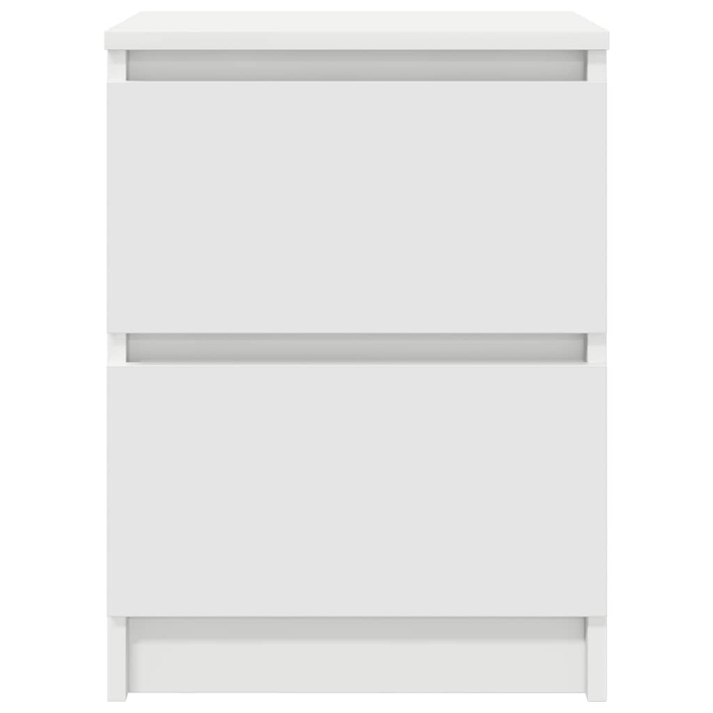 Mobile Porta TV Bianco 40x35x54 cm in Legno Multistrato - homemem39