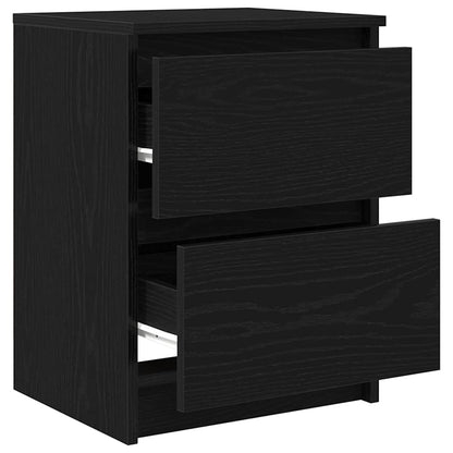 Mobile Porta TV Nero 40x35x54 cm in Legno Multistrato - homemem39