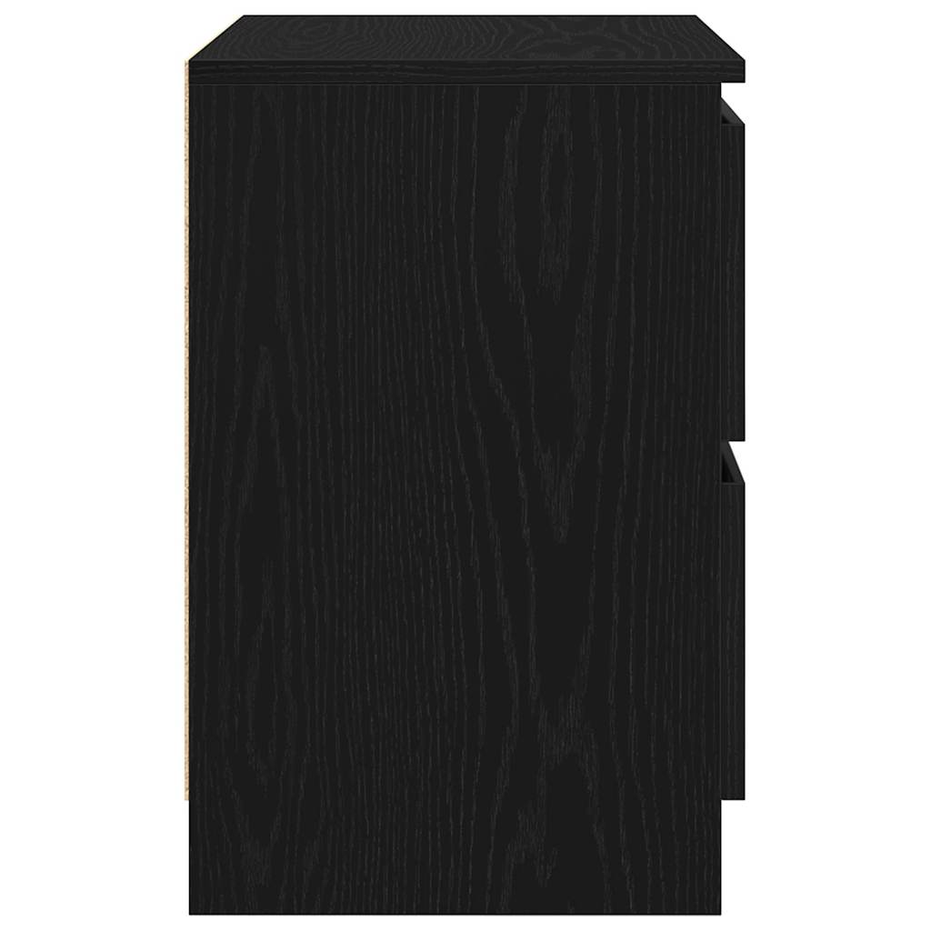 Mobile Porta TV Nero 40x35x54 cm in Legno Multistrato - homemem39