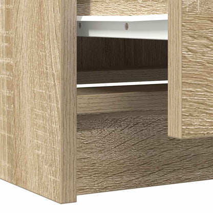 Mobile Porta TV Rovere Sonoma 40x35x54 cm in Legno Multistrato