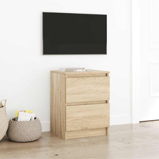 Mobile Porta TV Rovere Sonoma 40x35x54 cm in Legno Multistrato