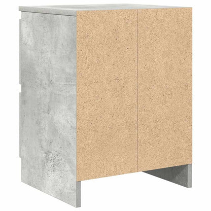 Mobile Porta TV Grigio Cemento 40x35x54 cm in Legno Multistrato - homemem39