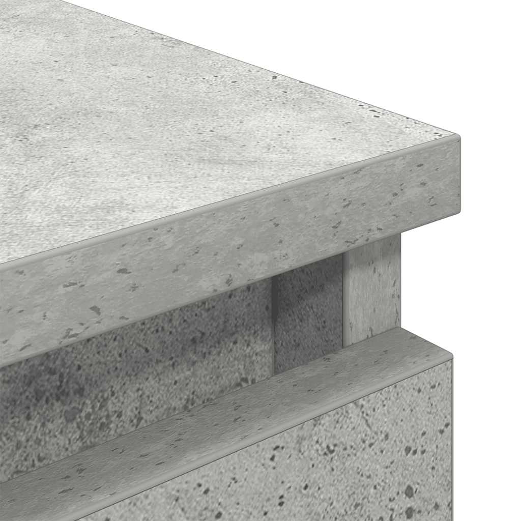 Mobile Porta TV Grigio Cemento 40x35x54 cm in Legno Multistrato - homemem39