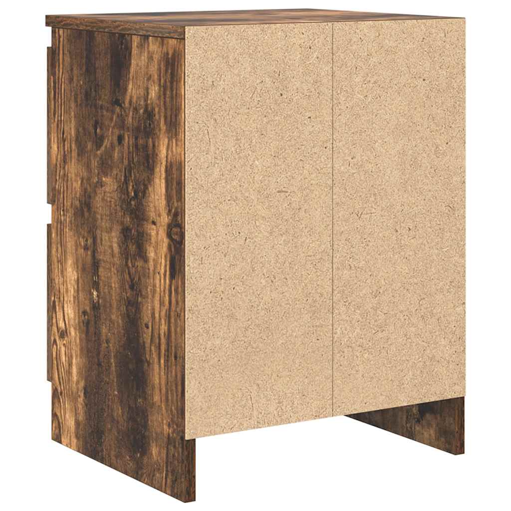 Mobile TV Rovere Fumo 40x35x54 cm in Legno Multistrato - homemem39