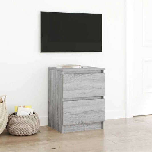Mobile TV Grigio Sonoma 40x35x54 cm in Legno Multistrato - homemem39