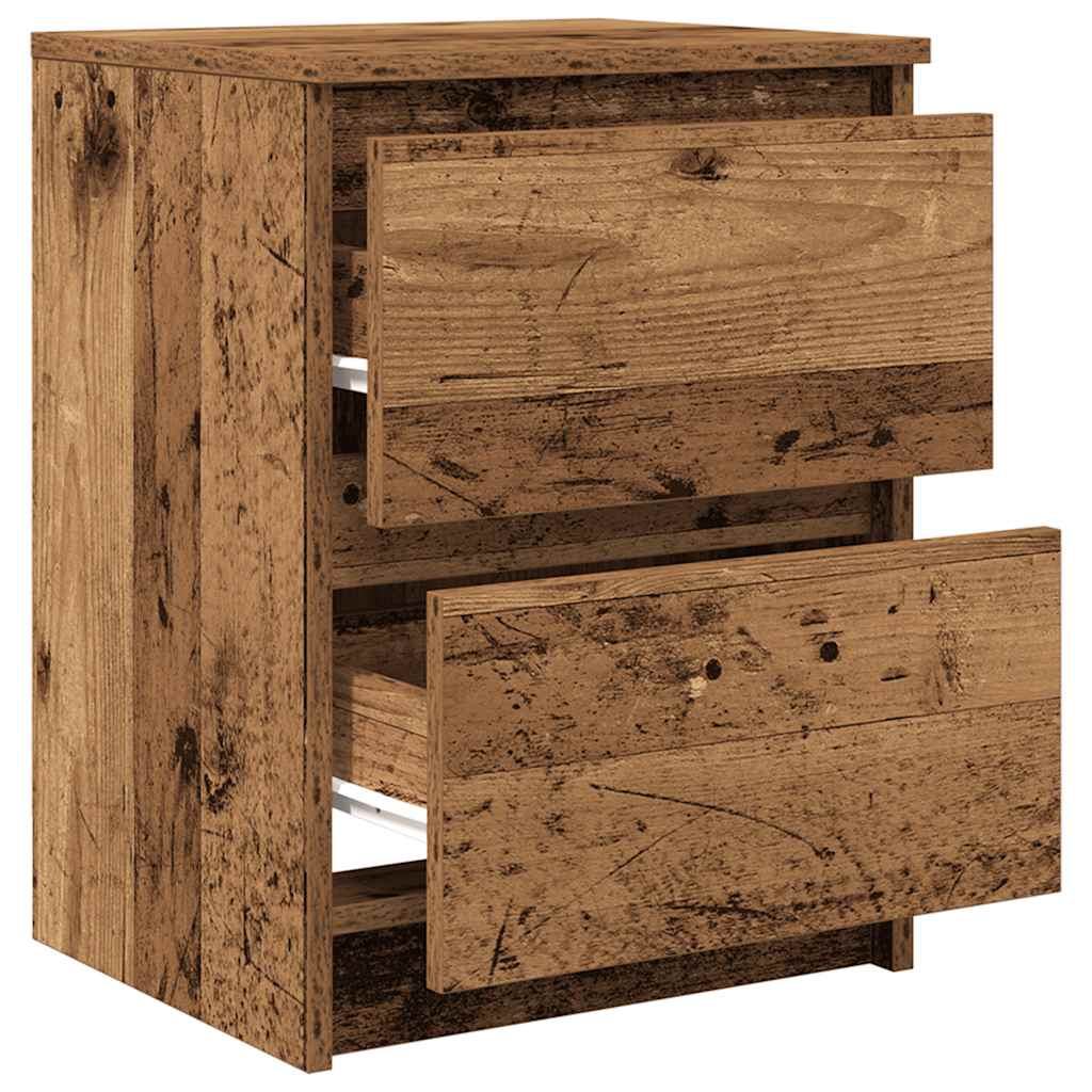 Mobile Porta TV Legno Antico 40x35x54 cm in Legno Multistrato - homemem39