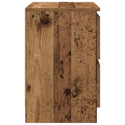 Mobile Porta TV Legno Antico 40x35x54 cm in Legno Multistrato - homemem39