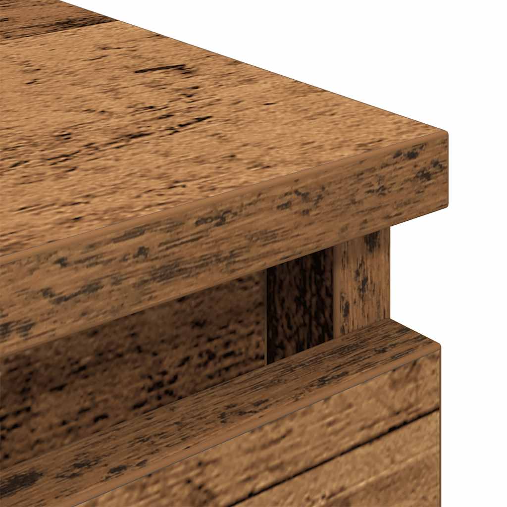 Mobile Porta TV Legno Antico 40x35x54 cm in Legno Multistrato - homemem39