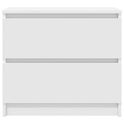 Mobile Porta TV Bianco 60x35x54 cm in Legno Multistrato | homemem39