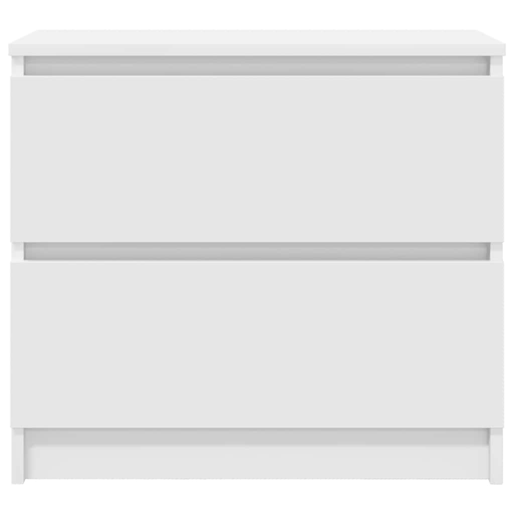 Mobile Porta TV Bianco 60x35x54 cm in Legno Multistrato
