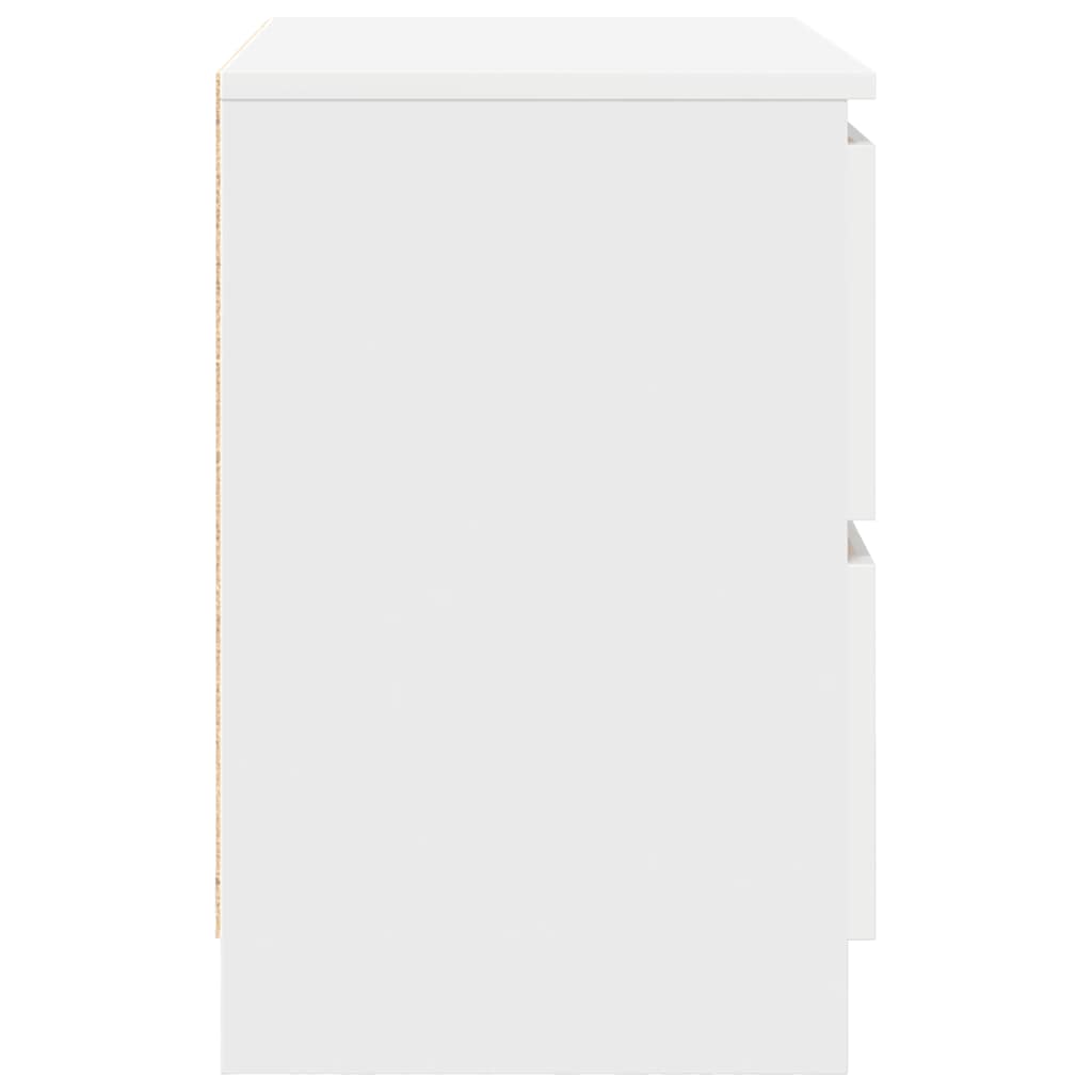 Mobile Porta TV Bianco 60x35x54 cm in Legno Multistrato