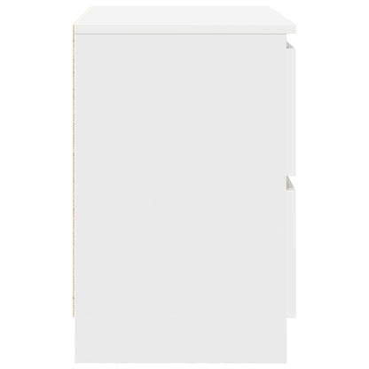 Mobile Porta TV Bianco 60x35x54 cm in Legno Multistrato