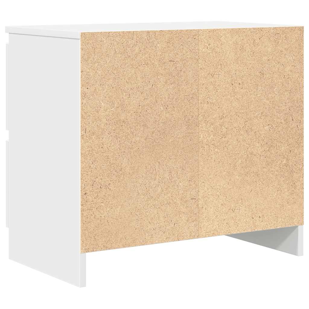 Mobile Porta TV Bianco 60x35x54 cm in Legno Multistrato | homemem39