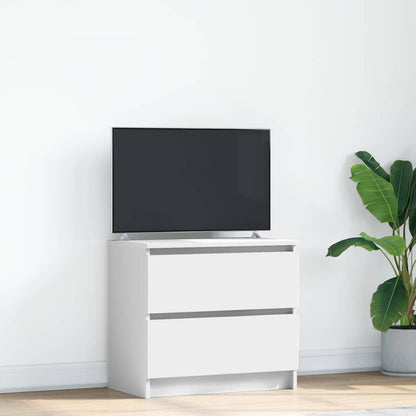 Mobile Porta TV Bianco 60x35x54 cm in Legno Multistrato - homemem39