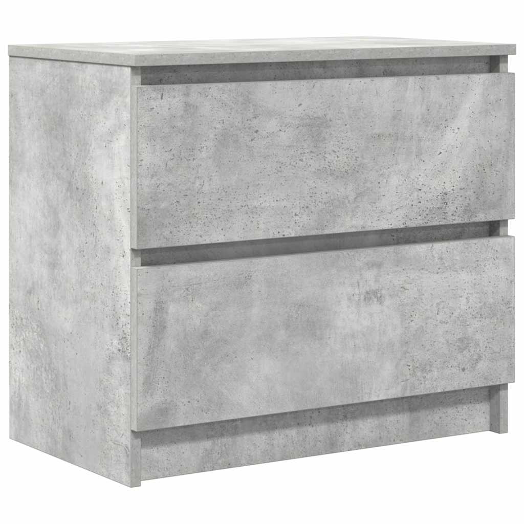 Mobile Porta TV Grigio Cemento 60x35x54 cm in Legno Multistrato - homemem39
